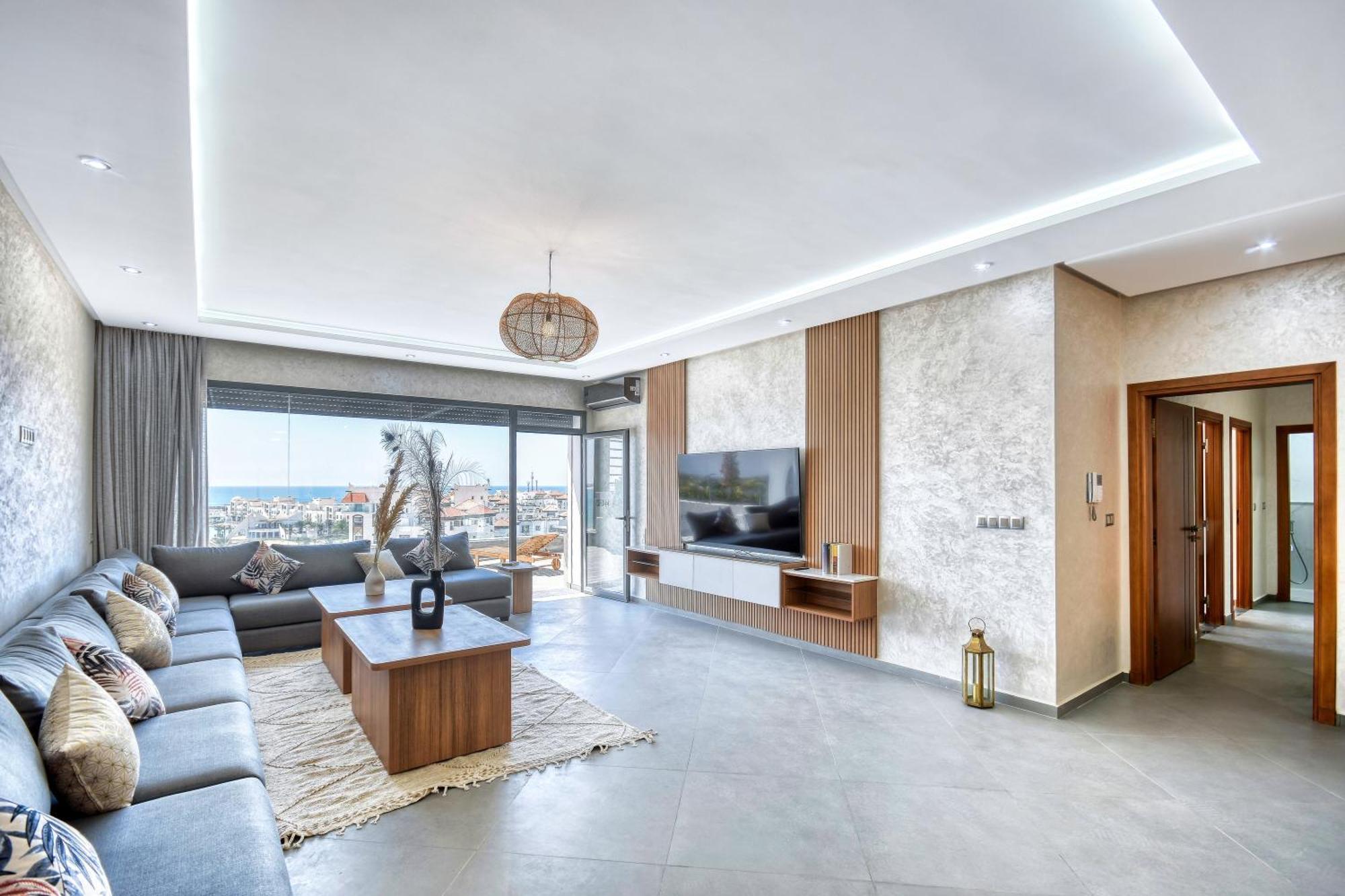Luxury Seafront Appartement 6-7P Agadir Exterior foto