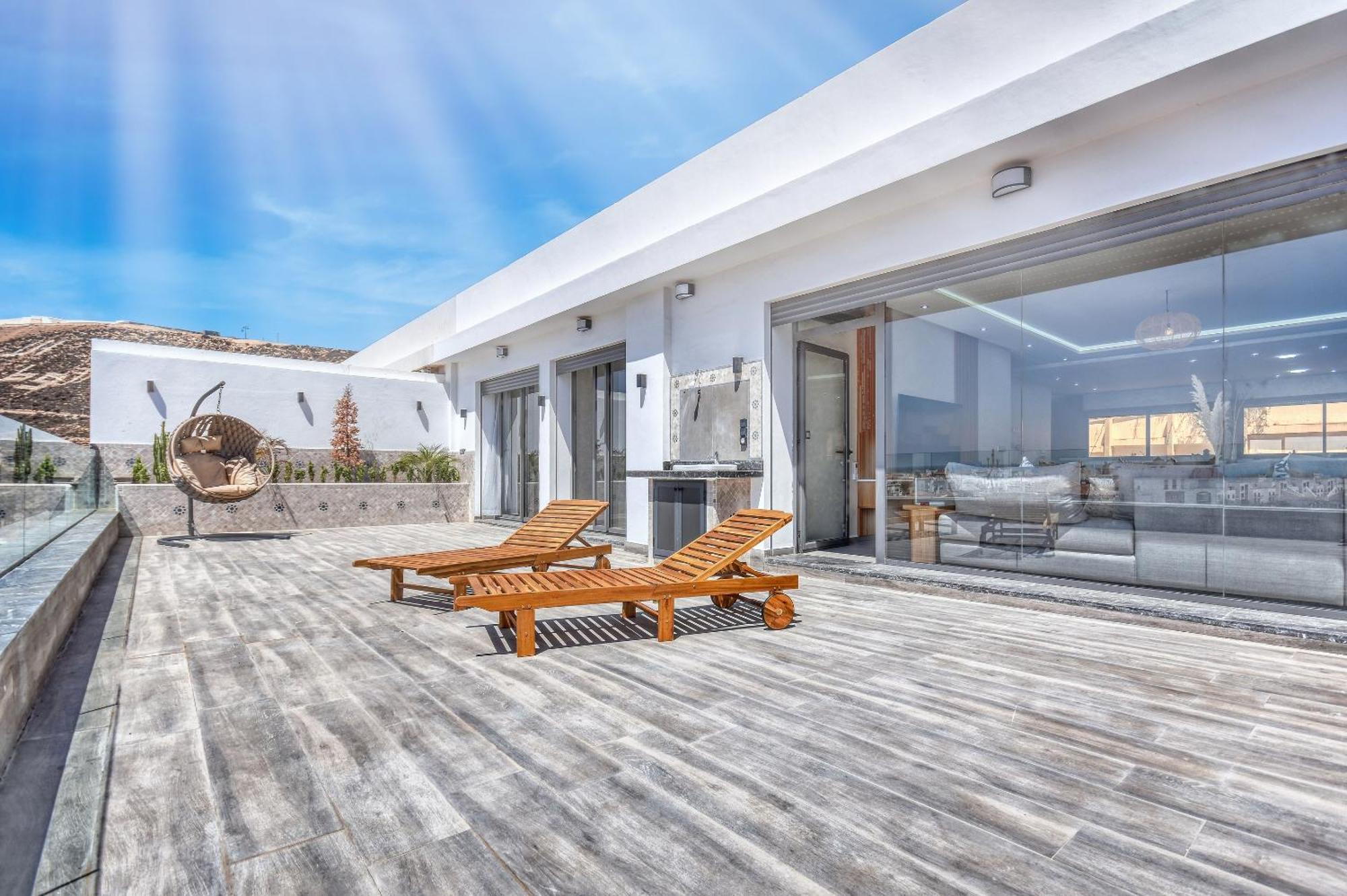 Luxury Seafront Appartement 6-7P Agadir Exterior foto